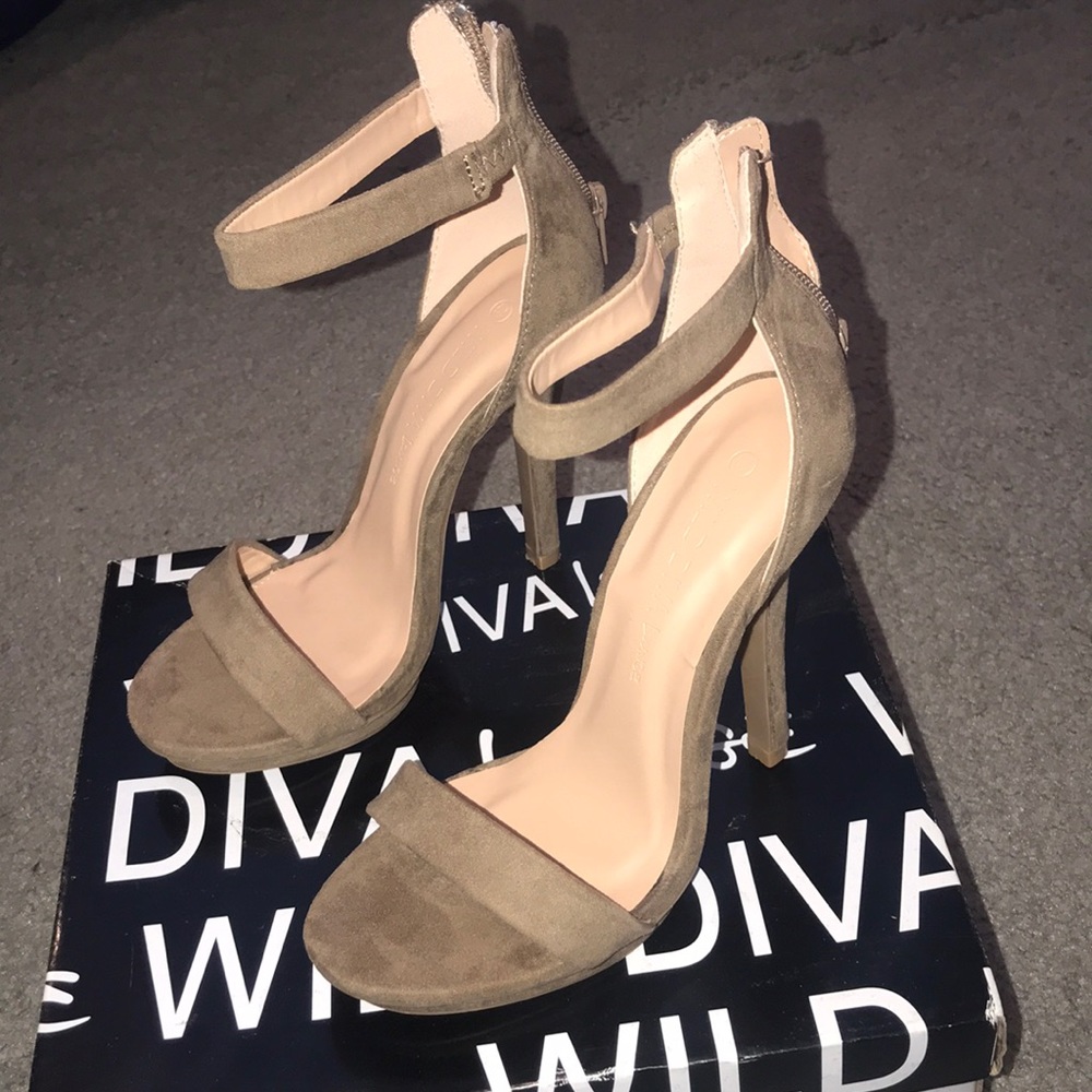 Brown heels